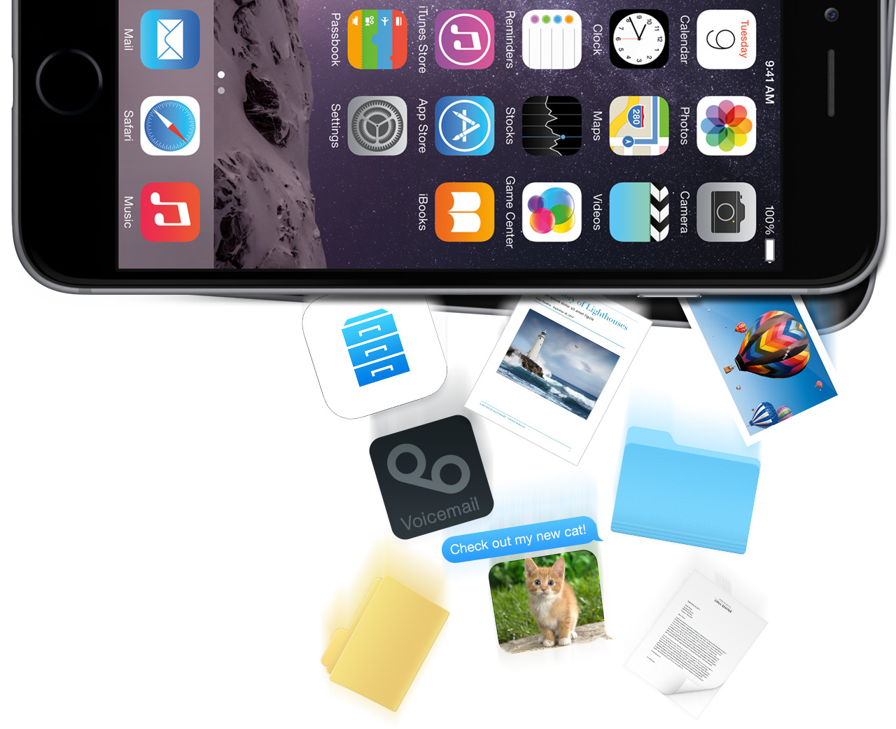 access iphone files on computer
