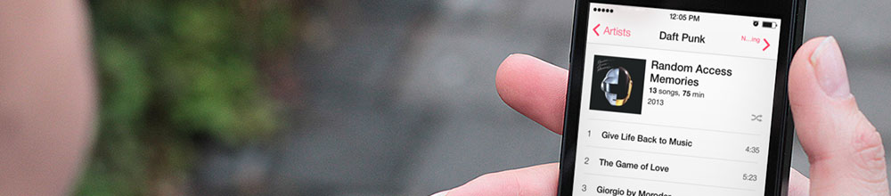 iPhone music transfer