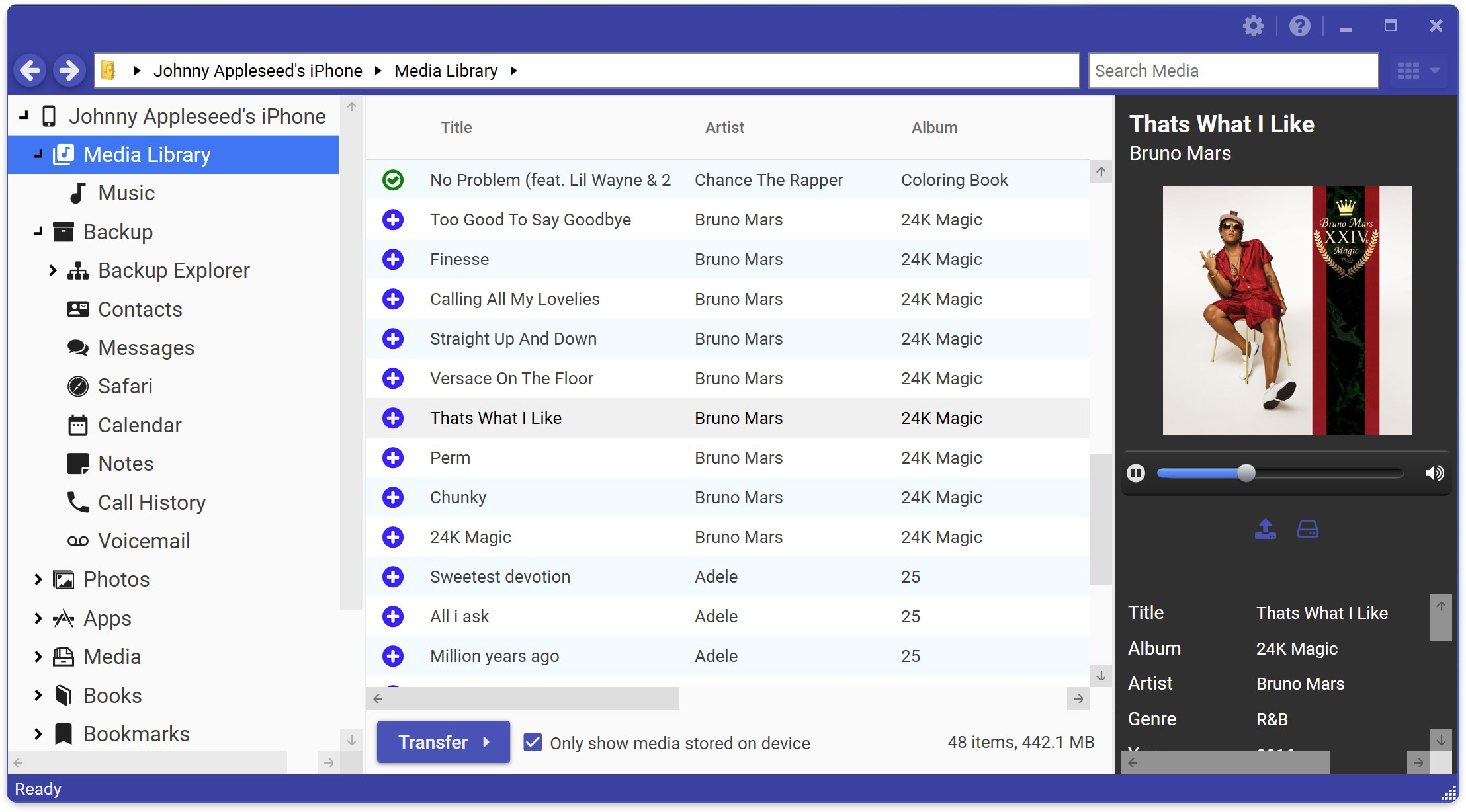 Transfer music from ipod to itunes library mac